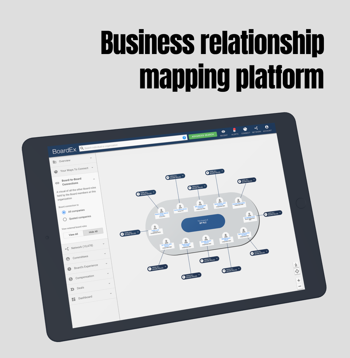 Business Relationship Mapping Platform